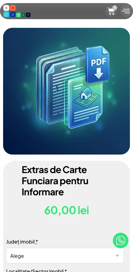 Docunet — Collect the details in order. · mobile
