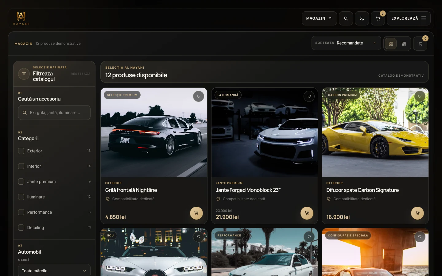 Al Hayani Premium — Which car is it for?