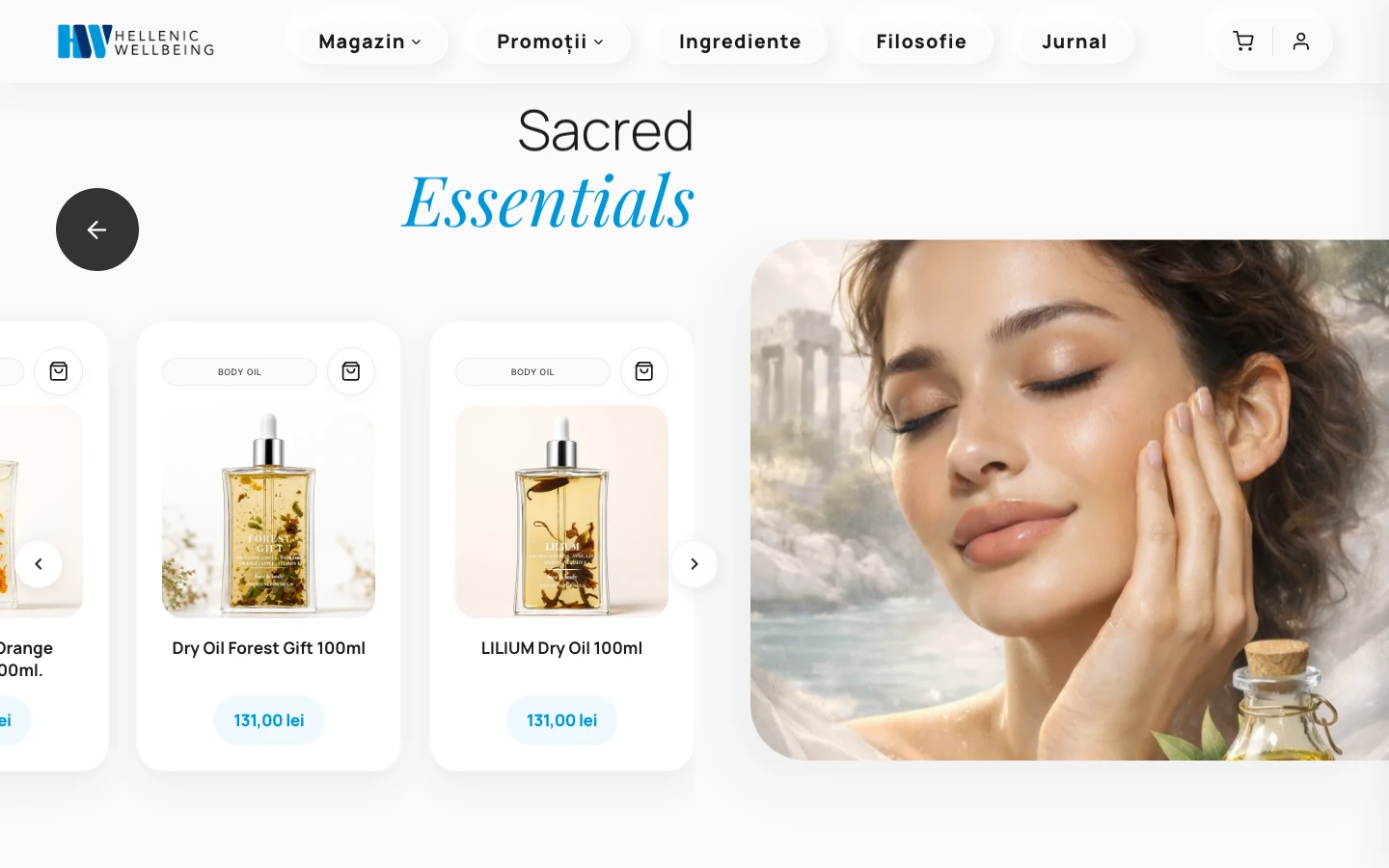 Hellenic Wellbeing — Give the brand a working shop.