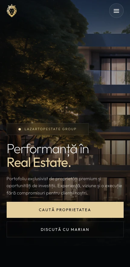 LazarTopEstate — Show who’s behind the listings. · mobile